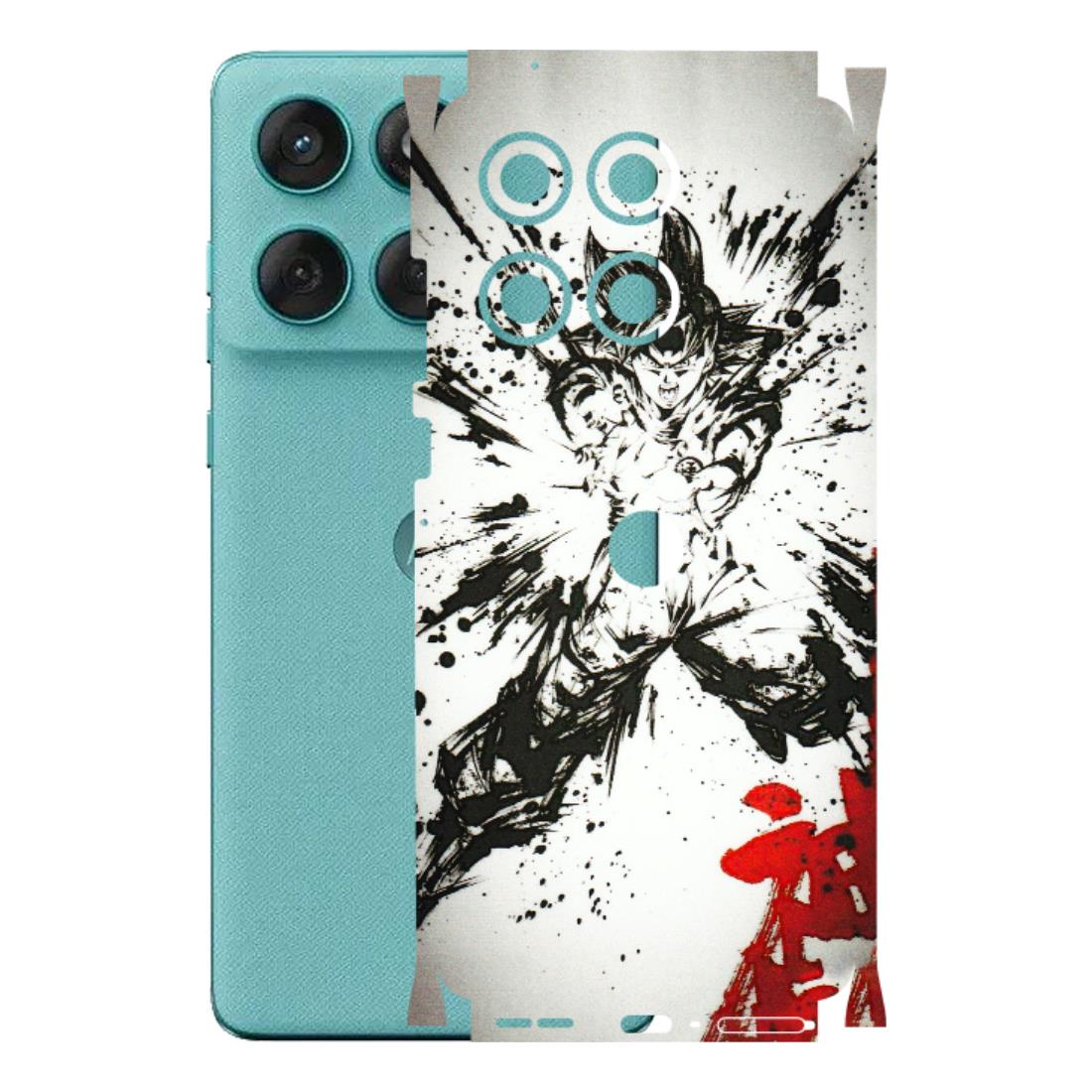 Motorola Phone Skins (All Models) - DBZ - 3D Embossed Finish (L-206) Motorola Edge 60 Fusion (5G)