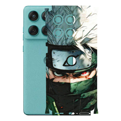 Motorola Phone Skins (All Models) - Kakashi Red Eye Focus - 3D Embossed Finish (L-227) Motorola Edge 60 Fusion (5G)