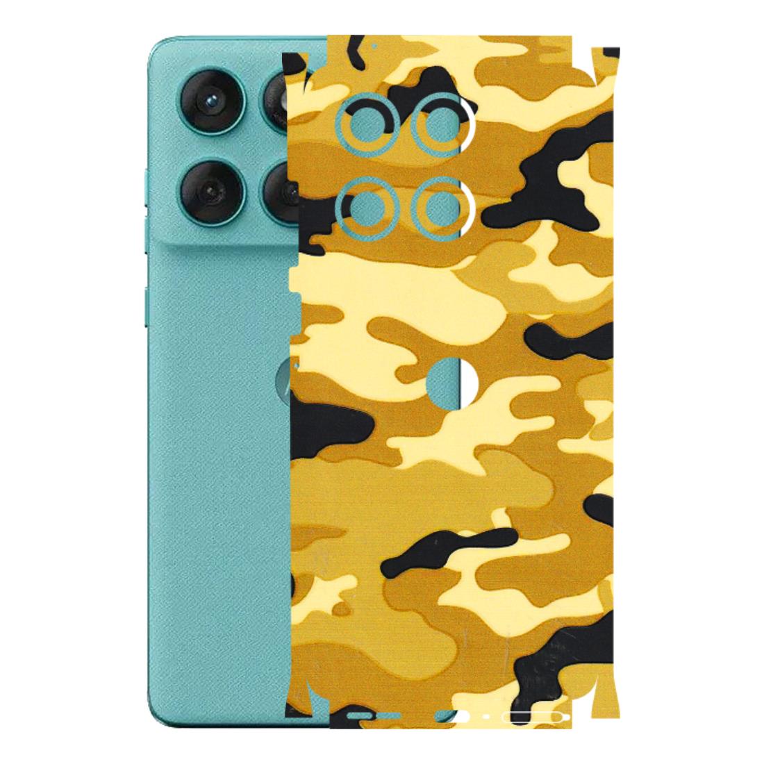 Motorola Phone Skins (All Models) - Indian Camo - 3D Embossed Finish (L-228) Motorola Edge 60 Fusion (5G)