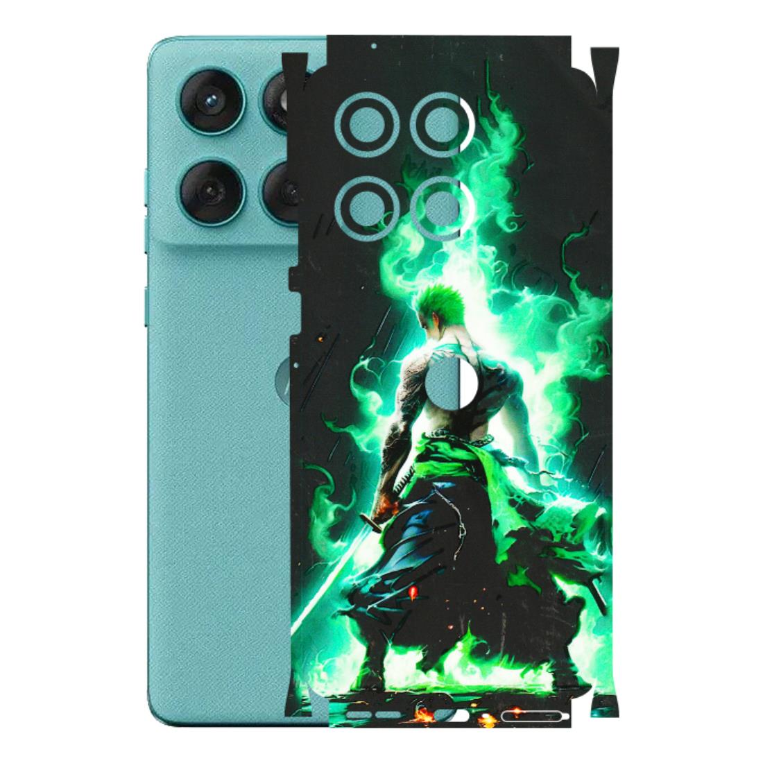 Motorola Phone Skins (All Models) - Zoro Sword - 3D Embossed Finish (L-241) Motorola Edge 60 Fusion (5G)