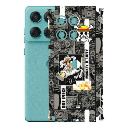 Motorola Phone Skins (All Models) - Cuffy Anime MonkeyCamic - 3D Embossed Finish (L-242) Motorola Edge 60 Fusion (5G)
