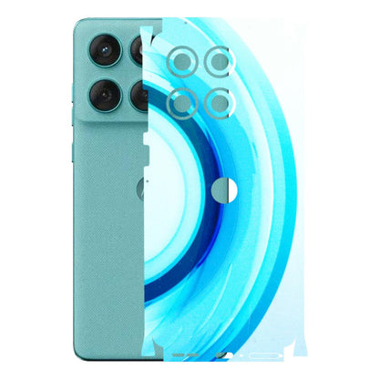 Motorola Phone Skins (All Models) - The Blue Curve - 3D Embossed Finish (L-244) Motorola Edge 60 Fusion (5G)
