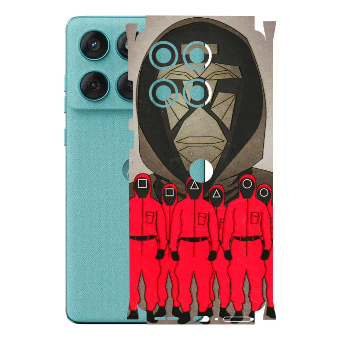 Motorola Phone Skins (All Models) - Squid Game Hero - 3D Embossed Finish (L-245) Motorola Edge 60 Fusion (5G)