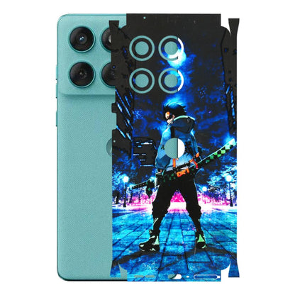 Motorola Phone Skins (All Models) - Demon Slayer Sword - 3D Embossed Finish (L-247) Motorola Edge 60 Fusion (5G)