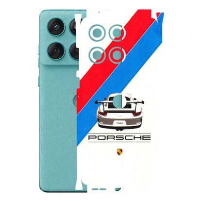 Motorola Phone Skins (All Models) - Porche Car Sober Logo - 3D Embossed Finish (L-248) Motorola Edge 60 Fusion (5G)