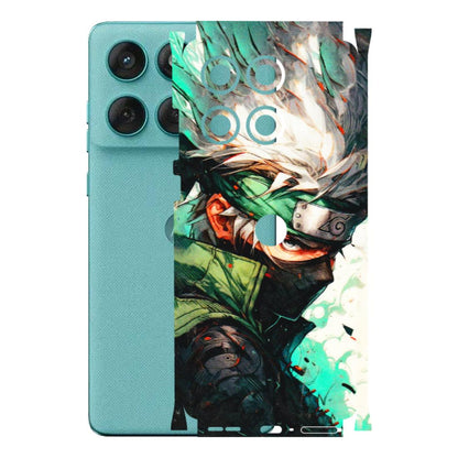 Motorola Phone Skins (All Models) - Kakashi Side Profile - 3D Embossed Finish (L-249) Motorola Edge 60 Fusion (5G)