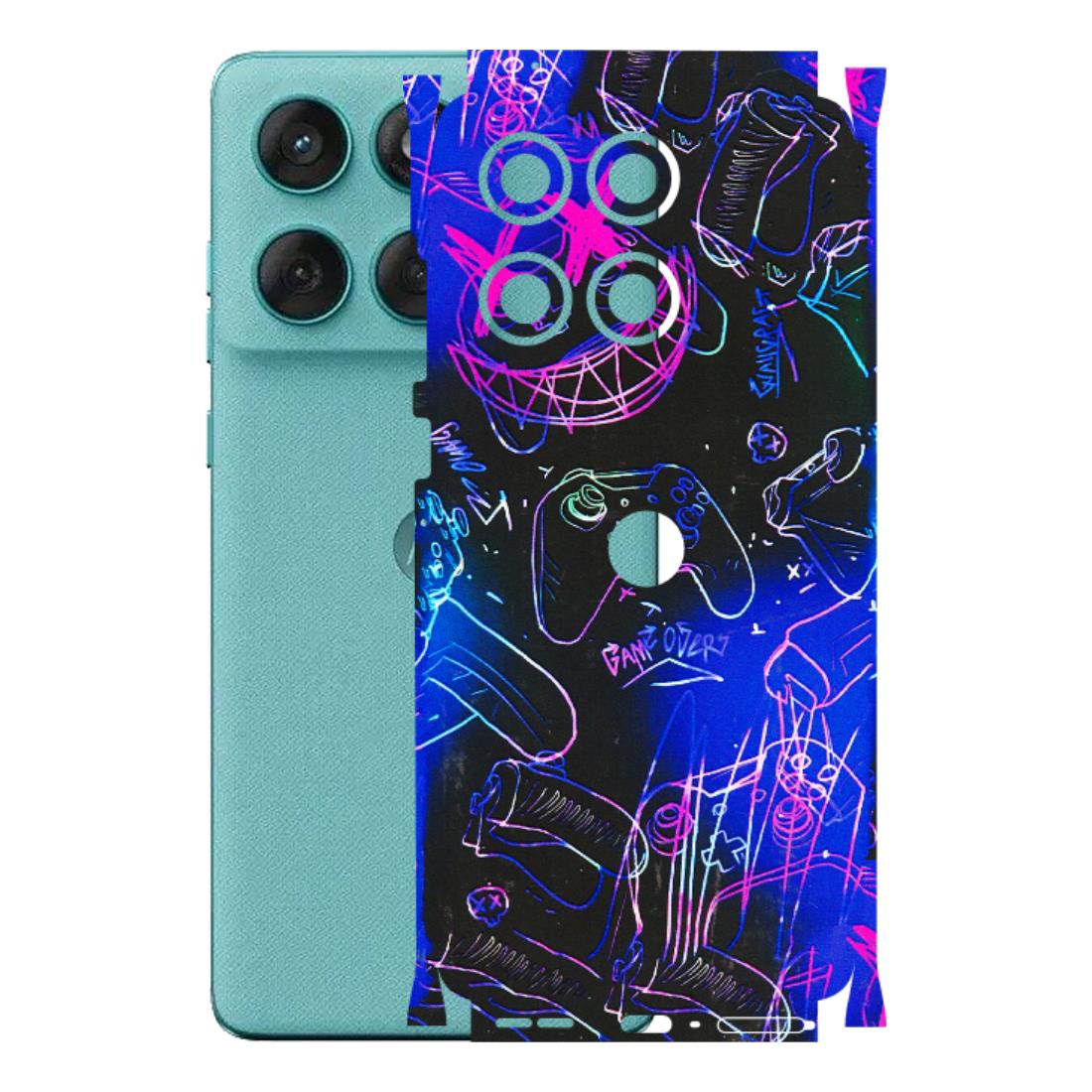 Motorola Phone Skins (All Models) - Gamers Paradise - 3D Embossed Finish (L-258) Motorola Edge 60 Fusion (5G)