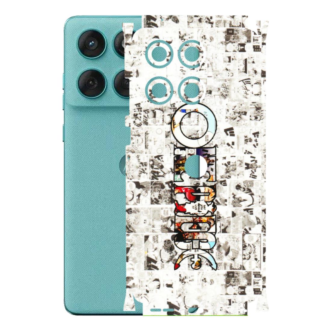 Motorola Phone Skins (All Models) - One Piece Manga - 3D Embossed Finish (L-26) Motorola Edge 60 Fusion (5G)