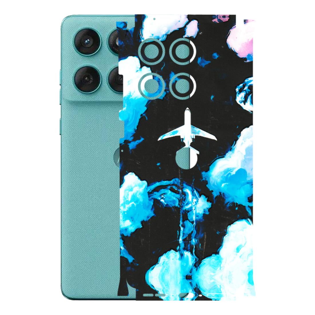 Motorola Phone Skins (All Models) - Travel In Airline - 3D Embossed Finish (L-264) Motorola Edge 60 Fusion (5G)