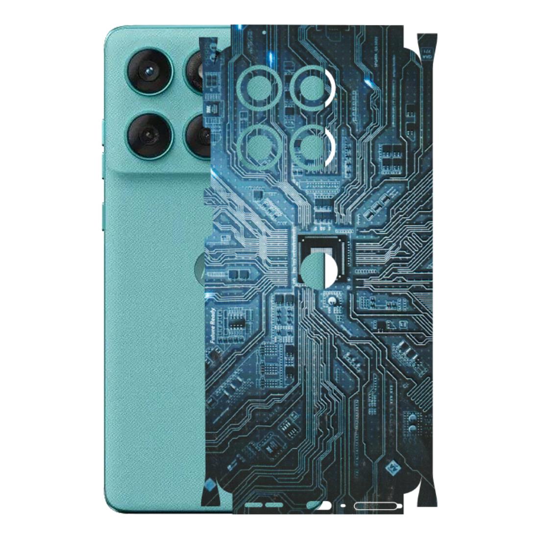 Motorola Phone Skins (All Models) - Original Circuit - 3D Embossed Finish (L-267) Motorola Edge 60 Fusion (5G)