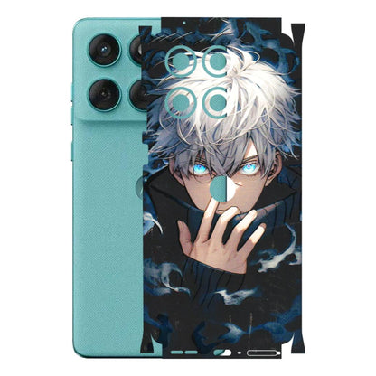 Motorola Phone Skins (All Models) - New Jujutsu Kaisen Anime - 3D Embossed Finish (L-313) Motorola Edge 60 Fusion (5G)