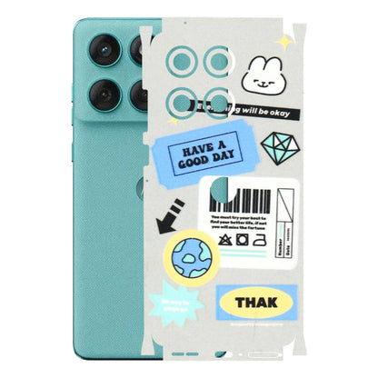 Motorola Phone Skins (All Models) - Will Be Okay Design - 3D Embossed Finish (L-316) Motorola Edge 60 Fusion (5G)