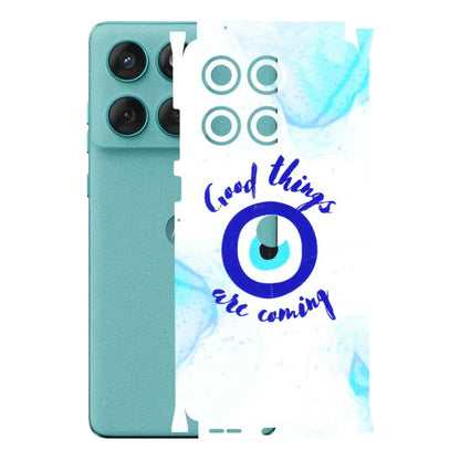 Motorola Phone Skins (All Models) - Evil Eye Good Things Are Coming - 3D Embossed Finish (L-322) Motorola Edge 60 Fusion (5G)