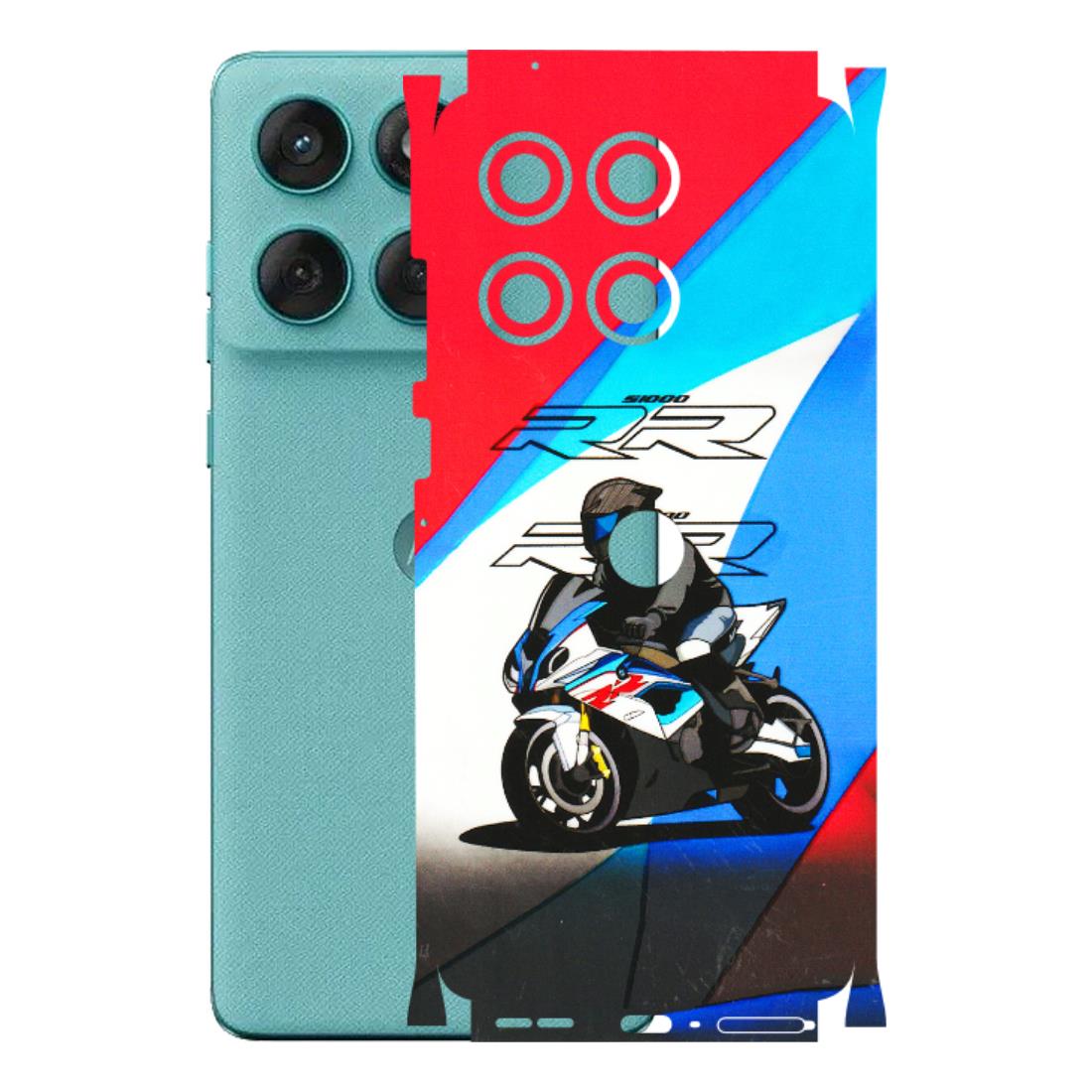 Motorola Phone Skins (All Models) - Bikers Love - 3D Embossed Finish (L-58) Motorola Edge 60 Fusion (5G)