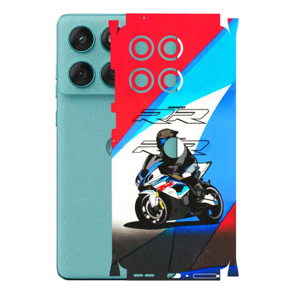 Motorola Phone Skins (All Models) - Bikers Love - 3D Embossed Finish (L-58) Motorola Edge 60 Fusion (5G)