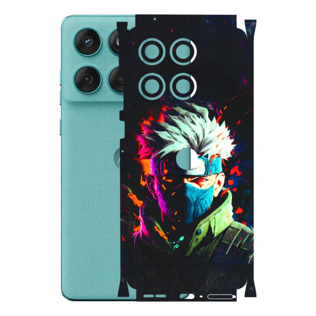 Motorola Phone Skins (All Models) - Anime Cool Character - 3D Embossed Finish (L-59) Motorola Edge 60 Fusion (5G)