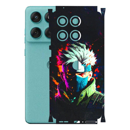 Motorola Phone Skins (All Models) - Anime Cool Character - 3D Embossed Finish (L-59) Motorola Edge 60 Fusion (5G)