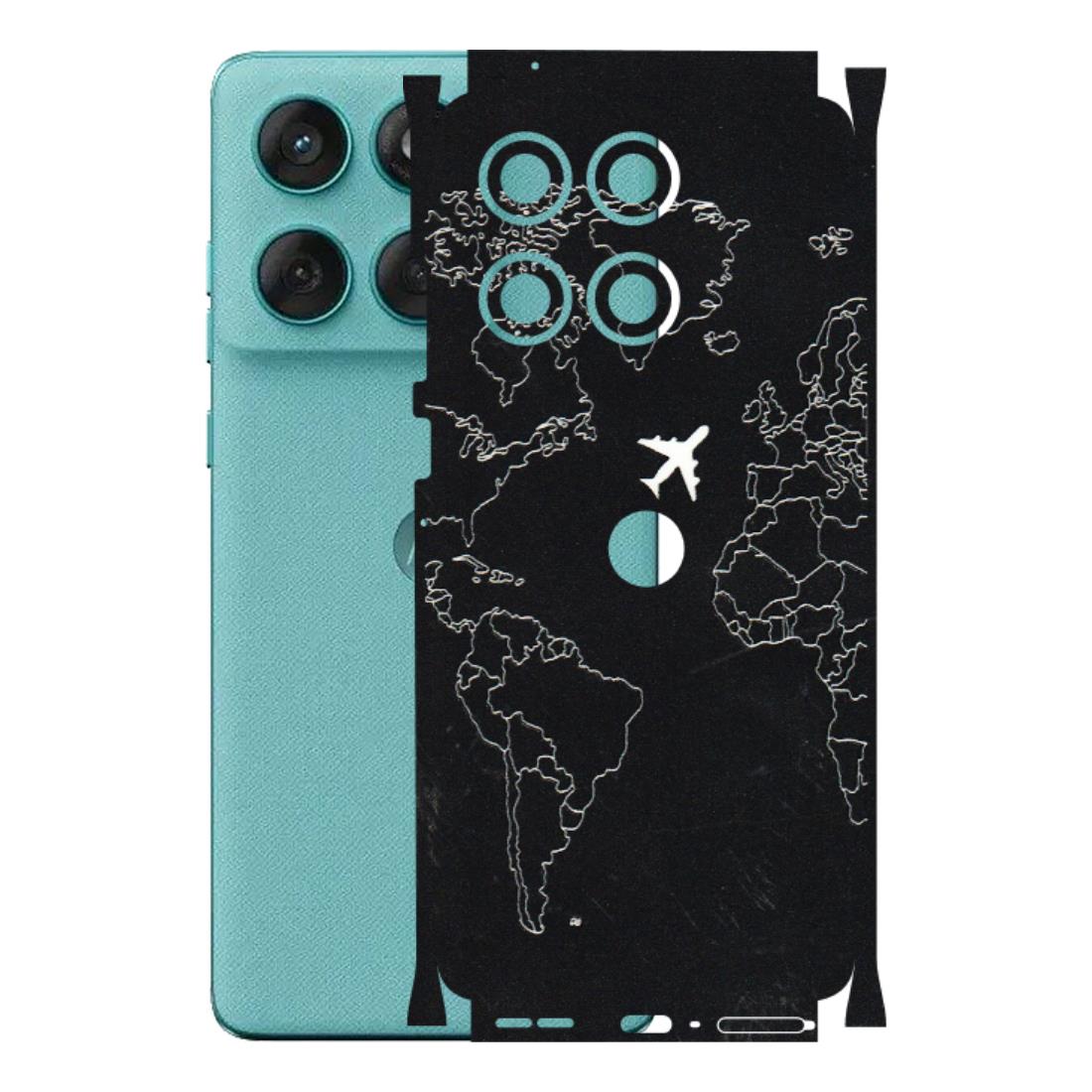 Motorola Phone Skins (All Models) - Never Ending Travel - 3D Embossed Finish (L-79) Motorola Edge 60 Fusion (5G)