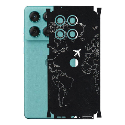 Motorola Phone Skins (All Models) - Never Ending Travel - 3D Embossed Finish (L-79) Motorola Edge 60 Fusion (5G)