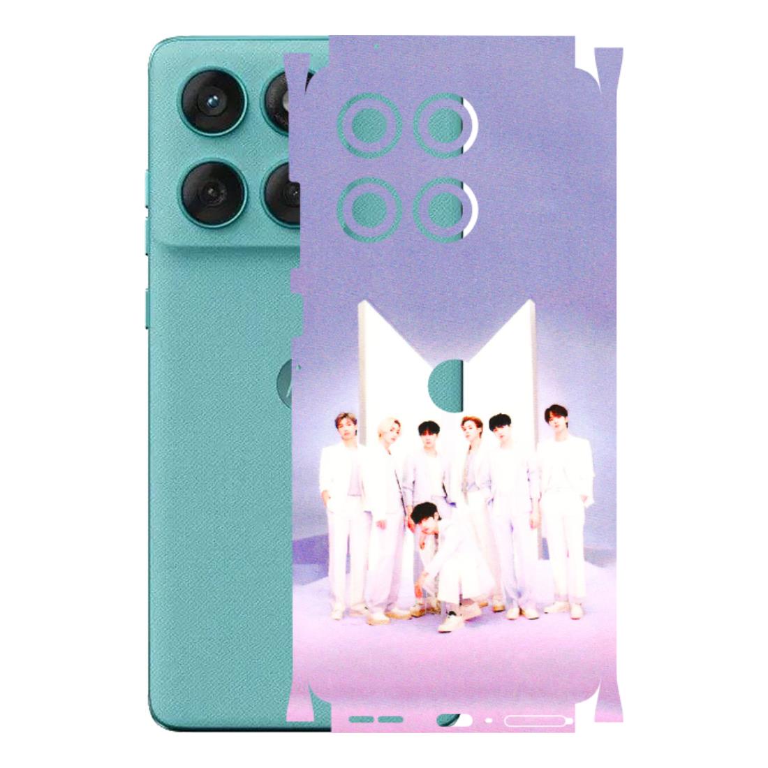 Motorola Phone Skins (All Models) - BTS - 3D Embossed Finish (L-94) Motorola Edge 60 Fusion (5G)