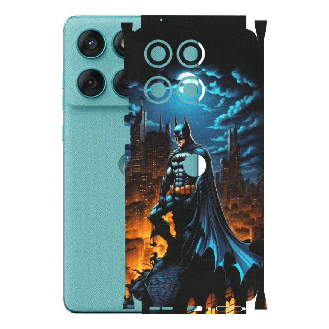Motorola Phone Skins (All Models) - Batman Arkham City - Matte Finish (M-01) Motorola Edge 60 Fusion (5G)