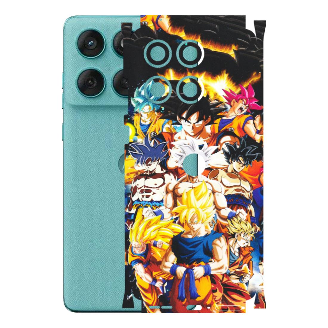 Motorola Phone Skins (All Models) - Ultimate Dragon Ball Z - Matte Finish (M-100) Motorola Edge 60 Fusion (5G)