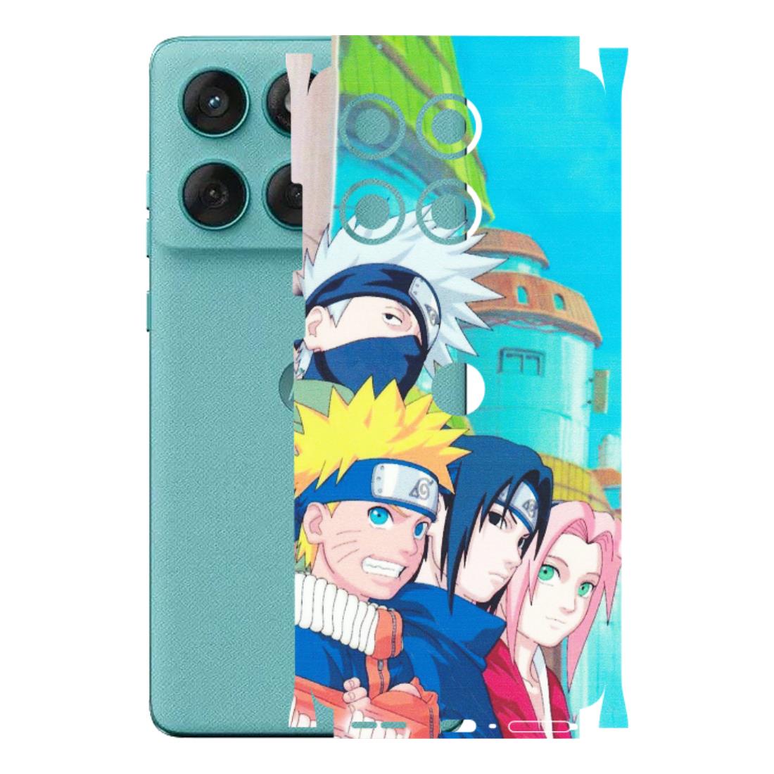 Motorola Phone Skins (All Models) - Team Minato And Kakashi - Matte Finish (M-101) Motorola Edge 60 Fusion (5G)