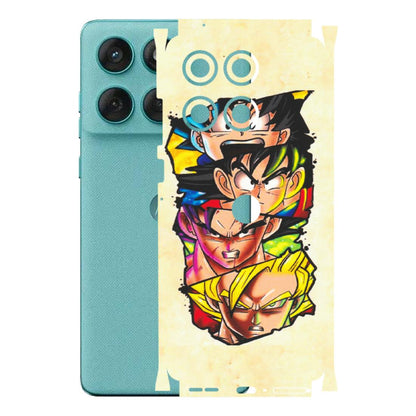 Motorola Phone Skins (All Models) - Angry Multi Anime - Matte Finish (M-113) Motorola Edge 60 Fusion (5G)