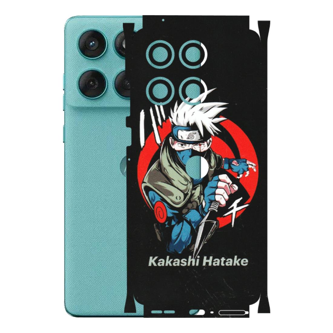 Motorola Phone Skins (All Models) - Naruto Kakashi Hatake Killer - Matte Finish (M-114) Motorola Edge 60 Fusion (5G)
