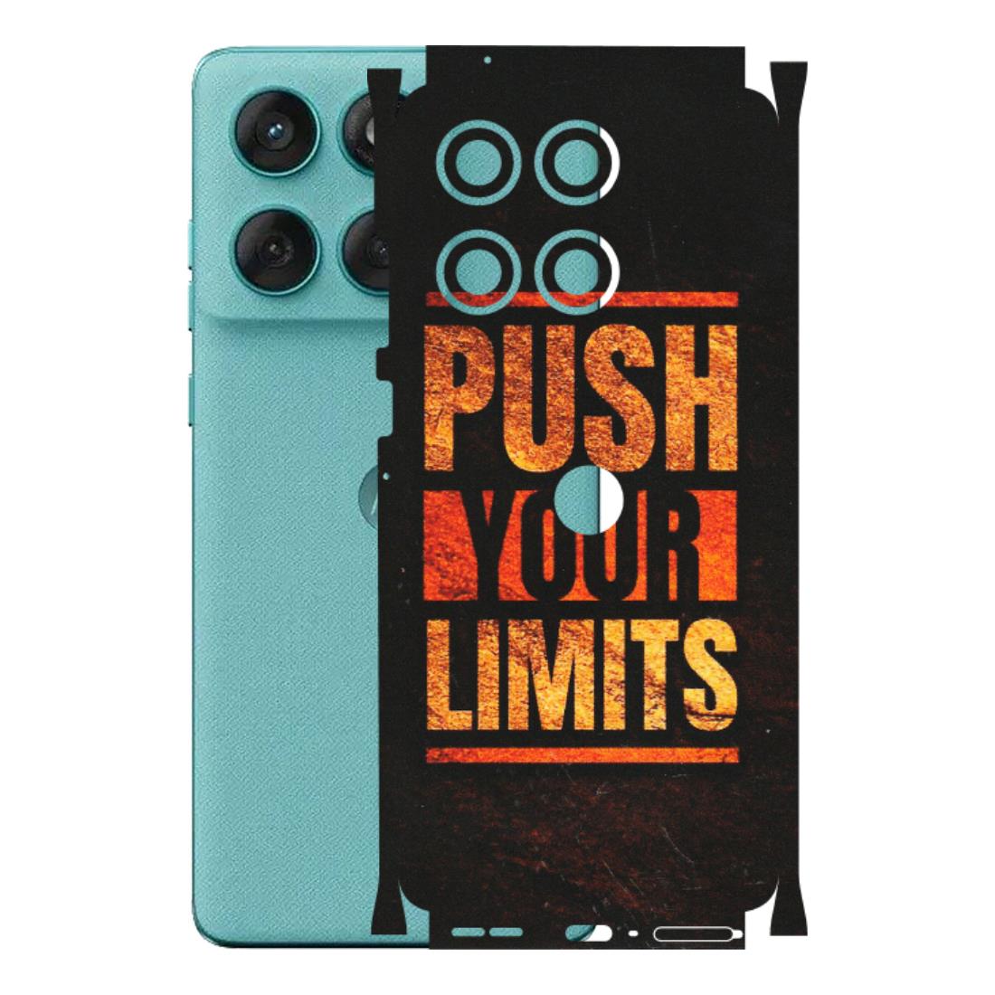 Motorola Phone Skins (All Models) - Push Your Limits - Matte Finish (M-118) Motorola Edge 60 Fusion (5G)