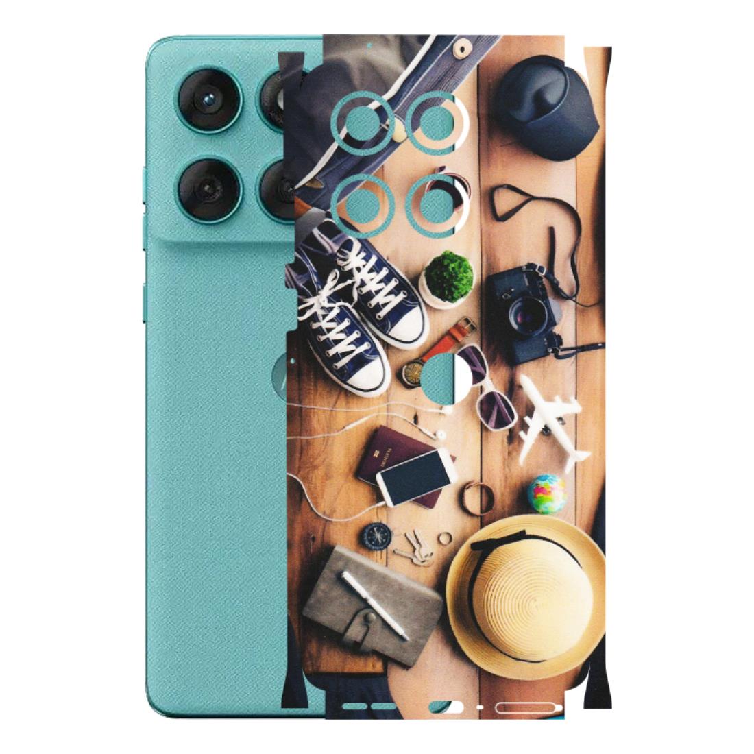 Motorola Phone Skins (All Models) - Travel Wanderlust - Matte Finish (M-133) Motorola Edge 60 Fusion (5G)