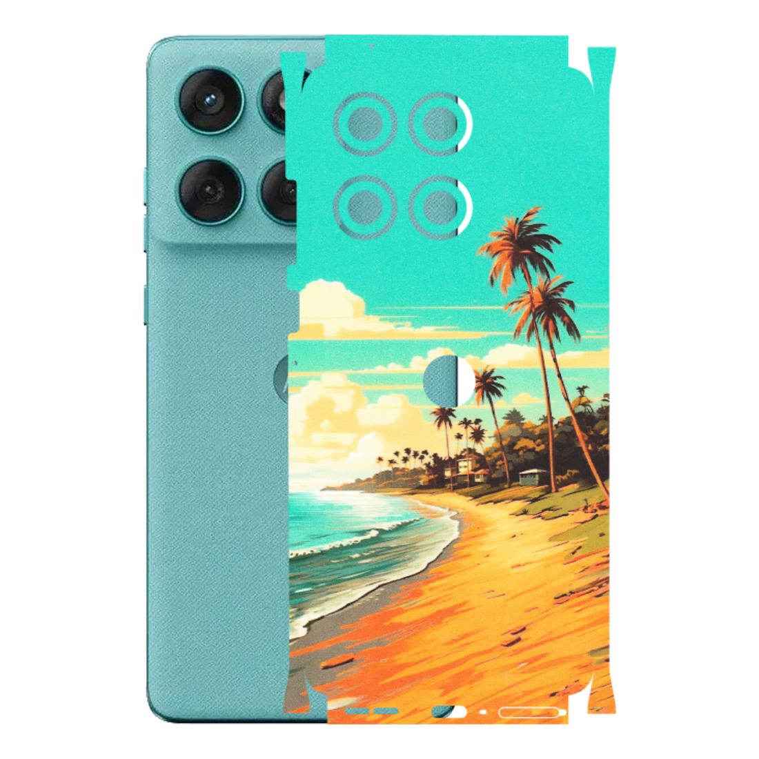 Motorola Phone Skins (All Models) - Miami Beach - Matte Finish (M-136) Motorola Edge 60 Fusion (5G)