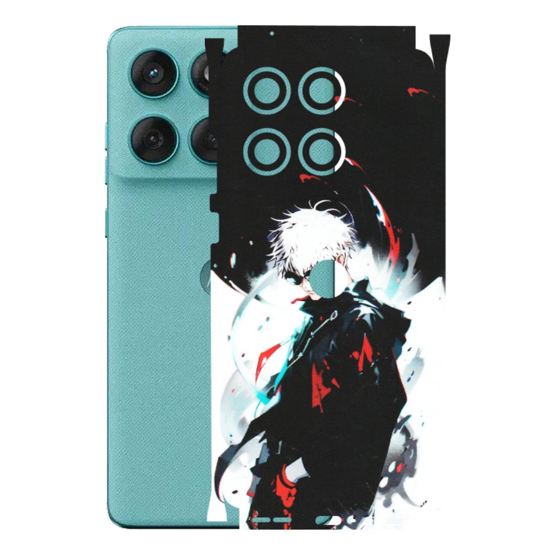 Motorola Phone Skins (All Models) - Gojo Powerful Charater Kaisen Anime - Matte Finish (M-144) Motorola Edge 60 Fusion (5G)
