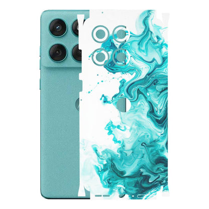 Motorola Phone Skins (All Models) - Sky Blue Abstract Colour - Matte Finish (M-146) Motorola Edge 60 Fusion (5G)