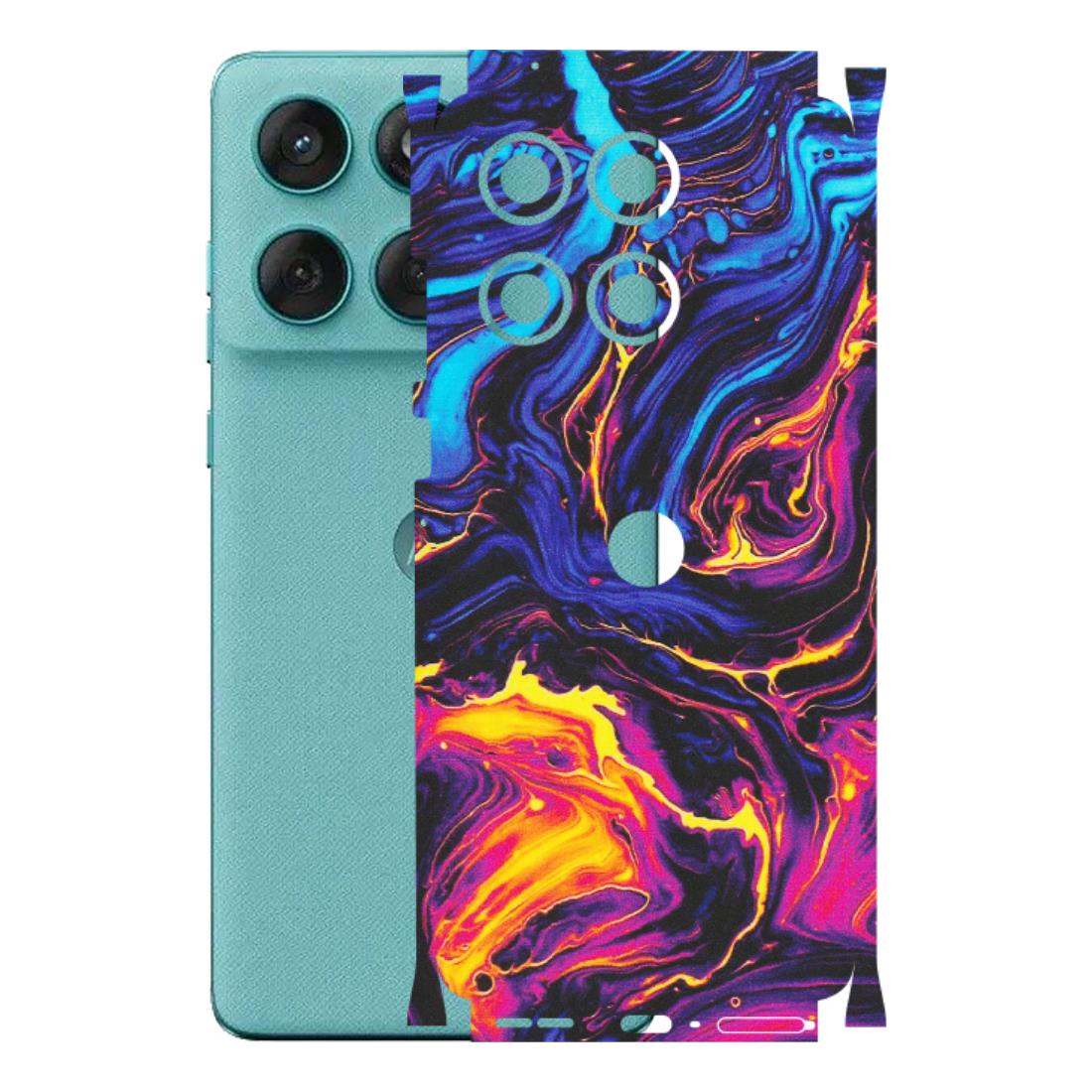 Motorola Phone Skins (All Models) - Abstract Paint Classy - Matte Finish (M-15) Motorola Edge 60 Fusion (5G)