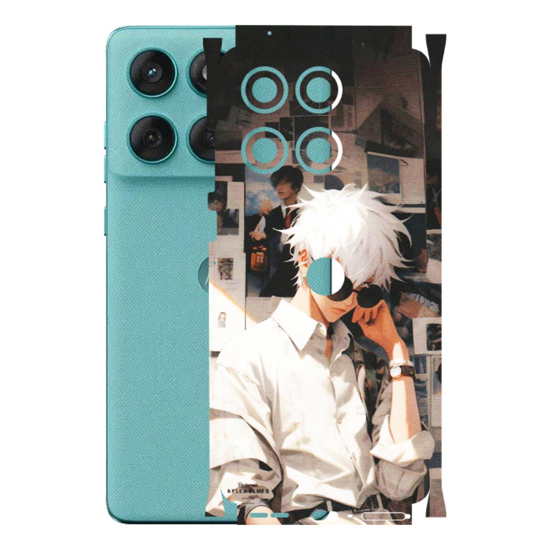 Motorola Phone Skins (All Models) - Gojo Satoru Jujustu Kaisen Anime - Matte Finish (M-156) Motorola Edge 60 Fusion (5G)