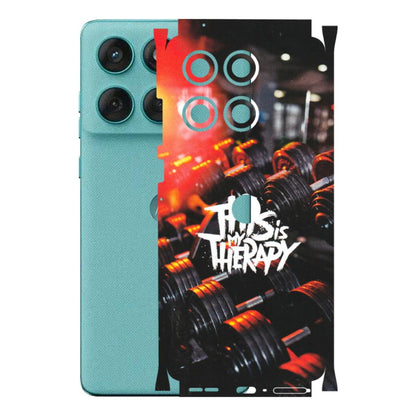 Motorola Phone Skins (All Models) - GYM Lover Therapy - Matte Finish (M-160) Motorola Edge 60 Fusion (5G)