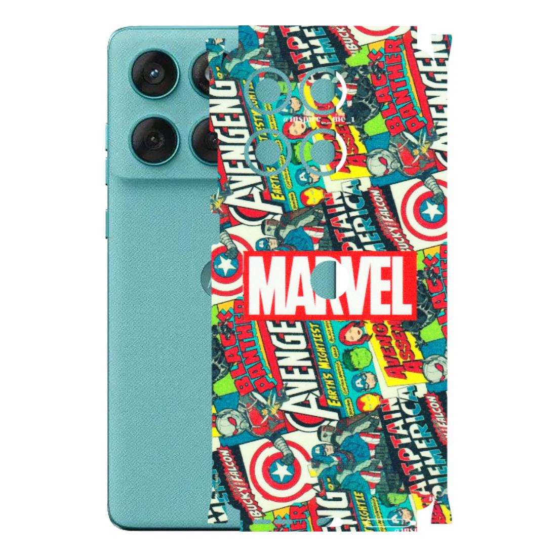 Motorola Phone Skins (All Models) - Marvel Comic Lover - Matte Finish (M-30) Motorola Edge 60 Fusion (5G)
