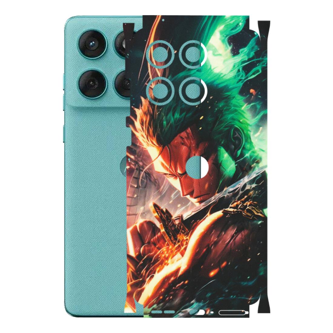 Motorola Phone Skins (All Models) - Anime Gojo Sword - Matte Finish (M-32) Motorola Edge 60 Fusion (5G)