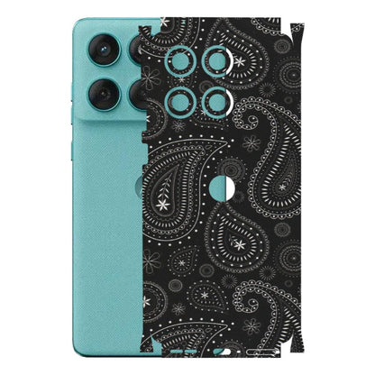 Motorola Phone Skins (All Models) - Black Sober Kerry - Matte Finish (M-37) Motorola Edge 60 Fusion (5G)