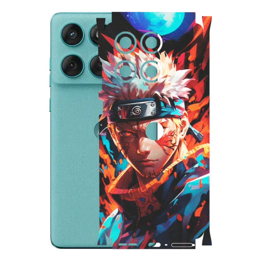 Motorola Phone Skins (All Models) - Anime Ferocious Character - Matte Finish (M-44) Motorola Edge 60 Fusion (5G)