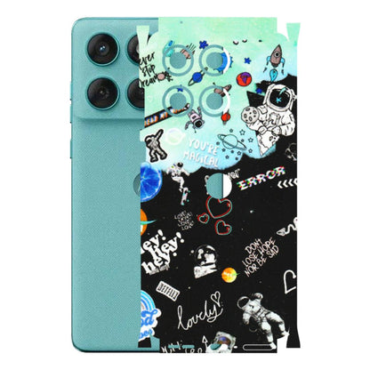 Motorola Phone Skins (All Models) - Living In A Space Dream - Matte Finish (M-46) Motorola Edge 60 Fusion (5G)