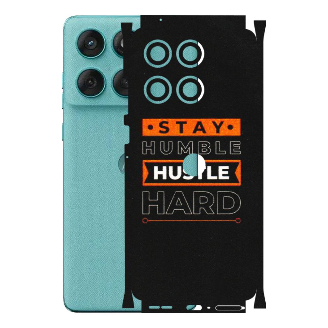 Motorola Phone Skins (All Models) - Stay Humble Stay Hard - Matte Finish (M-48) Motorola Edge 60 Fusion (5G)