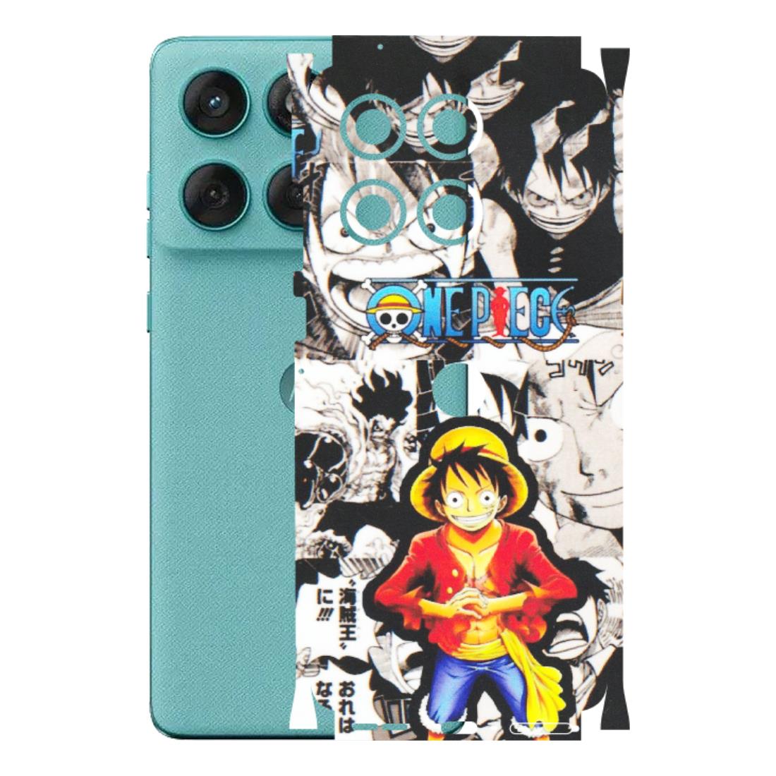 Motorola Phone Skins (All Models) - One Piece B&W - Matte Finish (M-63) Motorola Edge 60 Fusion (5G)