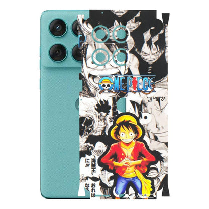 Motorola Phone Skins (All Models) - One Piece B&W - Matte Finish (M-63) Motorola Edge 60 Fusion (5G)