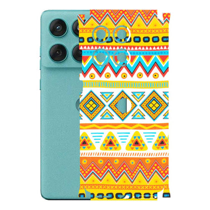 Motorola Phone Skins (All Models) - Mexican Abstract - Matte Finish (M-71) Motorola Edge 60 Fusion (5G)