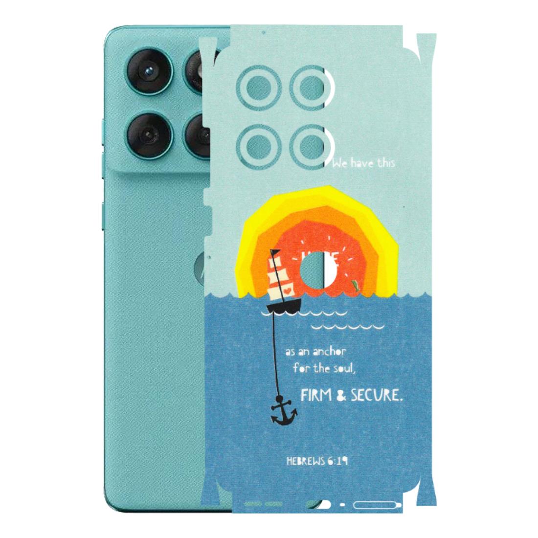 Motorola Phone Skins (All Models) - A Beautiful Sunset of Hope - Matte Finish (M-75) Motorola Edge 60 Fusion (5G)