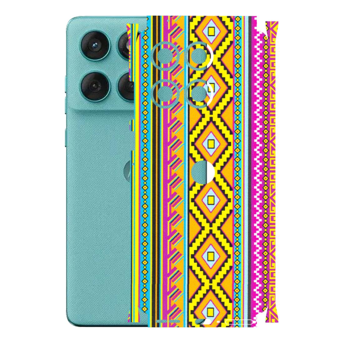 Motorola Phone Skins (All Models) - Thai illustration - Matte Finish (M-89) Motorola Edge 60 Fusion (5G)