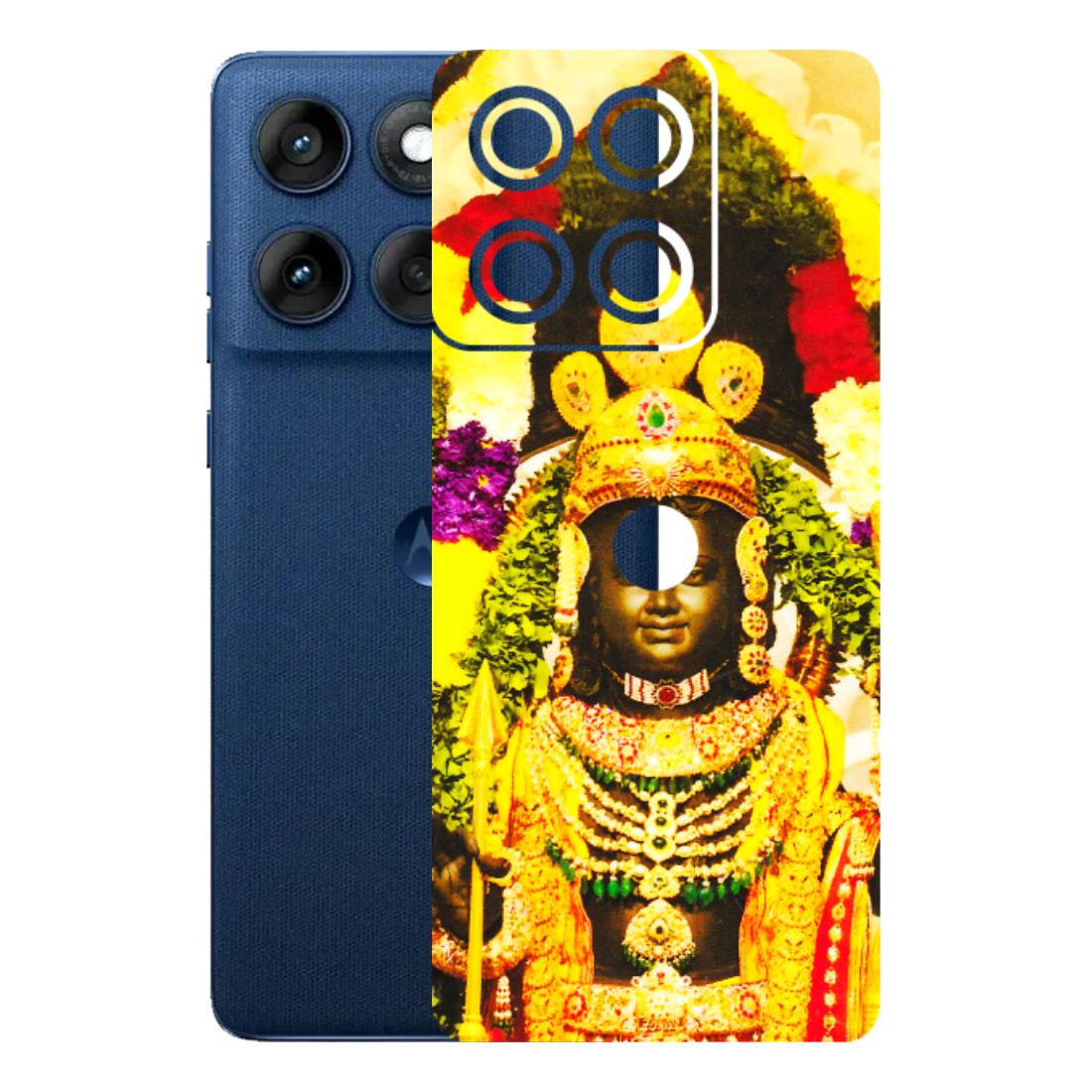 Motorola Phone Skins (All Models) - Ram Lalla Ayodhya - 3D Embossed Finish (L-103) Motorola Edge 60