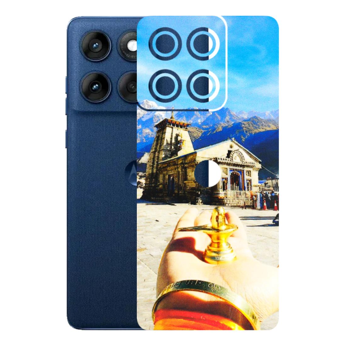 Motorola Phone Skins (All Models) - Beauty of Kedarnath - 3D Embossed Finish (L-108) Motorola Edge 60